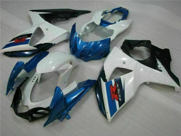 Carénage ABS GSXR 1000 K9 2009-2016 - Bleu Blanc Carénage ABS GSXR 1000 K9 2009-2016 - Bleu Blanc