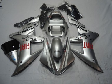 Carénage CBR 1000 RR 2004-2005 - Argent Rouge Fiat