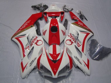 Carénage CBR 1000 RR 2004-2005 - Blanc Rouge PRAMAC