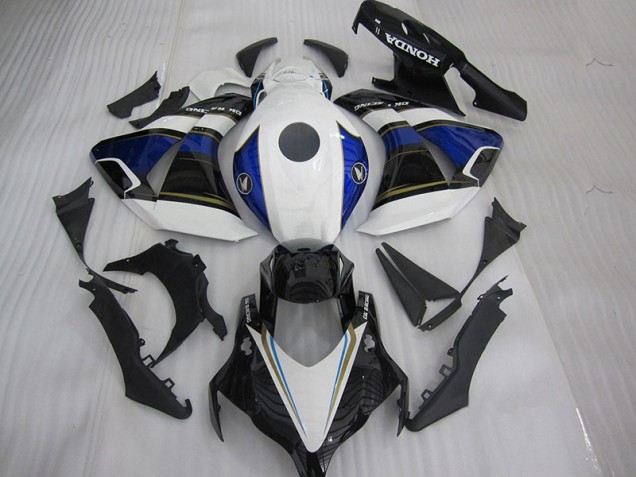 Carénage CBR 1000 RR 2004-2005 - Noir Blanc Bleu