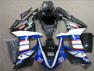 Carénage CBR 1000 RR 2004-2005 - Noir Blanc Bleu Sterilgarda Volvo