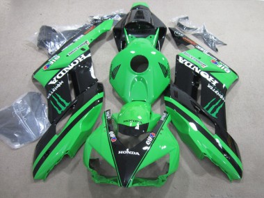 Carénage CBR 1000 RR 2004-2005 - Noir Vert Monster