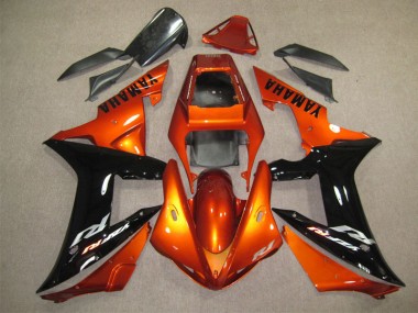 Carénage CBR 1000 RR 2004-2005 - Orange Noir