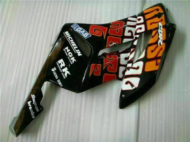 Carénage CBR 1000 RR 2004-2005 - Orange Vert Carénage CBR 1000 RR 2004-2005 - Orange Vert