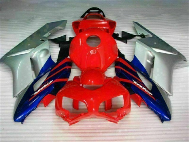Carénage CBR 1000 RR 2004-2005 - Rouge Argent Bleu Carénage CBR 1000 RR 2004-2005 - Rouge Argent Bleu