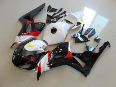 Carénage CBR 1000 RR 2006-2007 - Blanc Noir avec No Décalque