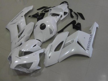 Carénage CBR 1000 RR 2006-2007 - Blanc avec Argent Décalque