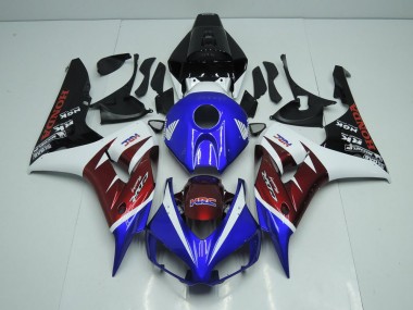 Carénage CBR 1000 RR 2006-2007 - Burgandy et Bleu
