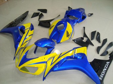Carénage CBR 1000 RR 2006-2007 - Jaune Bleu Noir