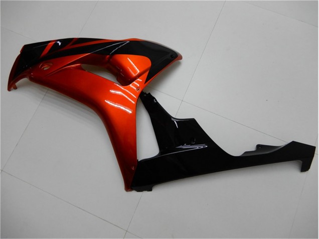 Carénage CBR 1000 RR 2006-2007 - Orange Noir Carénage CBR 1000 RR 2006-2007 - Orange Noir