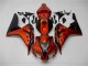 Carénage CBR 1000 RR 2006-2007 - Orange Noir Carénage CBR 1000 RR 2006-2007 - Orange Noir