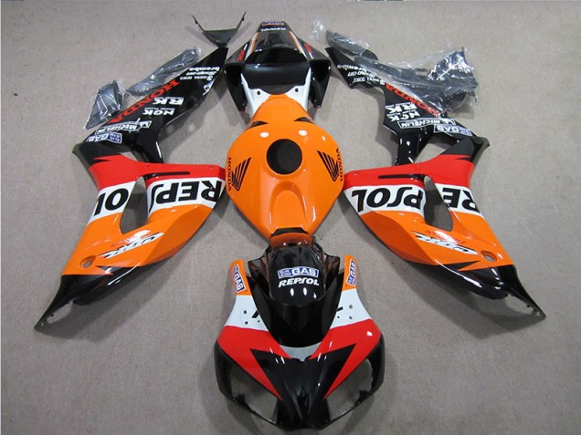Carénage CBR 1000 RR 2006-2007 - Orange Repsol Carénage CBR 1000 RR 2006-2007 - Orange Repsol