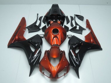 Carénage CBR 1000 RR 2006-2007 - Orange et Noir