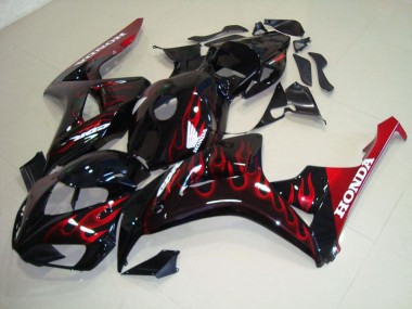 Carénage CBR 1000 RR 2006-2007 - Rouge Flamme