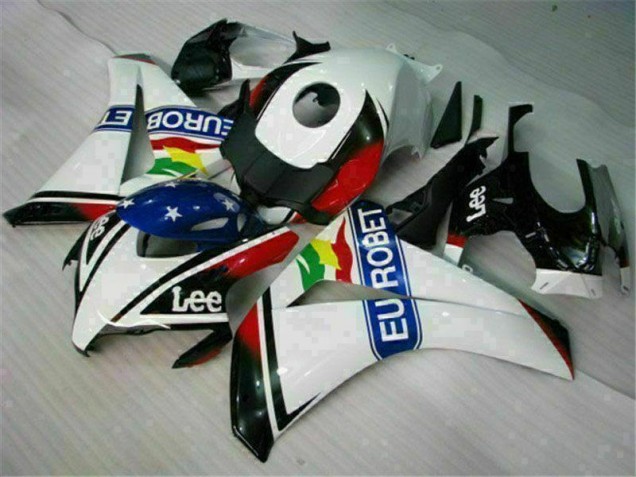 Carénage CBR 1000 RR 2008-2011 - Blanc Bleu Rouge Eurobet Lee Carénage CBR 1000 RR 2008-2011 - Blanc Bleu Rouge Eurobet Lee