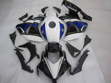 Carénage CBR 1000 RR 2008-2011 - Blanc Noir Bleu