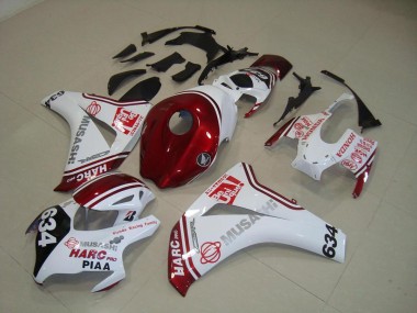 Carénage CBR 1000 RR 2008-2011 - Blanc Rouge HARC Pro PIAA 634