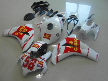 Carénage CBR 1000 RR 2008-2011 - Blanc San Carlo