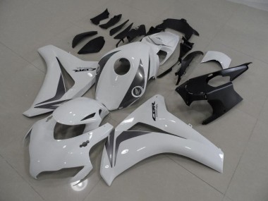 Carénage CBR 1000 RR 2008-2011 - Blanc et Gris