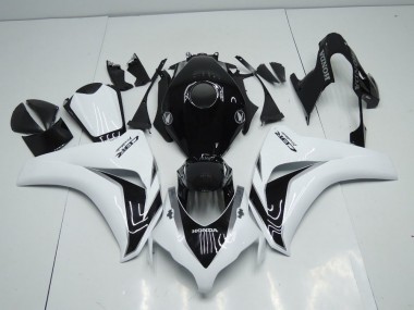 Carénage CBR 1000 RR 2008-2011 - Blanc et Noir Gris