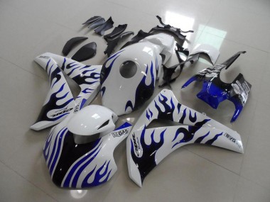 Carénage CBR 1000 RR 2008-2011 - Bleu Noir Flamme Courses