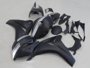 Carénage CBR 1000 RR 2008-2011 - Noir Mat et Argent
