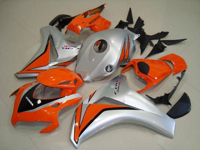 Carénage CBR 1000 RR 2008-2011 - Orange Argent Carénage CBR 1000 RR 2008-2011 - Orange Argent