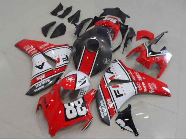 Carénage CBR 1000 RR 2008-2011 - Orange Fiamm 88 Carénage CBR 1000 RR 2008-2011 - Orange Fiamm 88