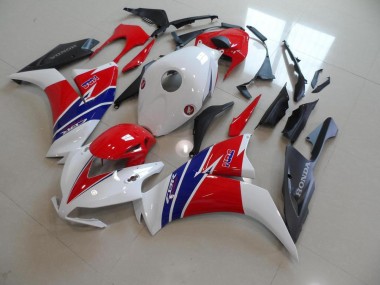 Carénage CBR 1000 RR 2012-2016 - Blanc Rouge Noir Mat TT Legend