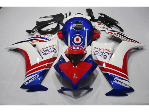 Carénage CBR 1000 RR 2012-2016 - Bleu Rouge Royal Air Force Reserves Carénage CBR 1000 RR 2012-2016 - Bleu Rouge Royal Air Force Reserves