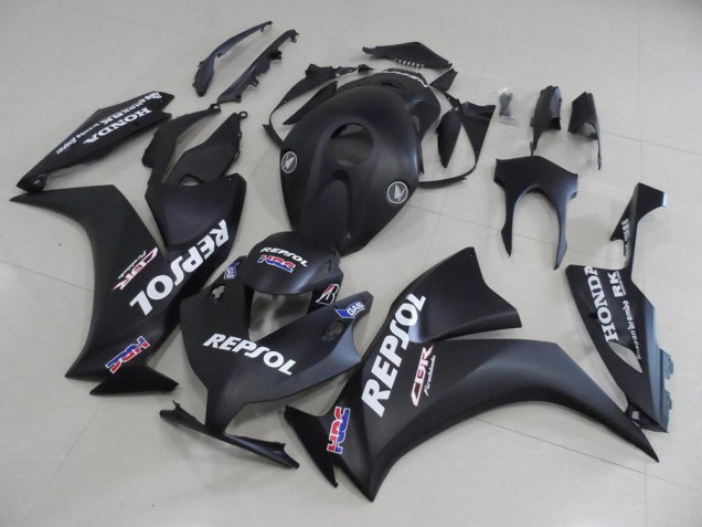Carénage CBR 1000 RR 2012-2016 - Noir Mat Repsol Carénage CBR 1000 RR 2012-2016 - Noir Mat Repsol