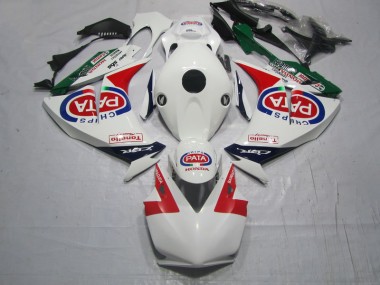 Carénage CBR 1000 RR 2012-2016 - Rouge Blanc PATA