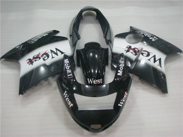 Carénage CBR 1100 XX 1996-2007 - Noir Blanc West