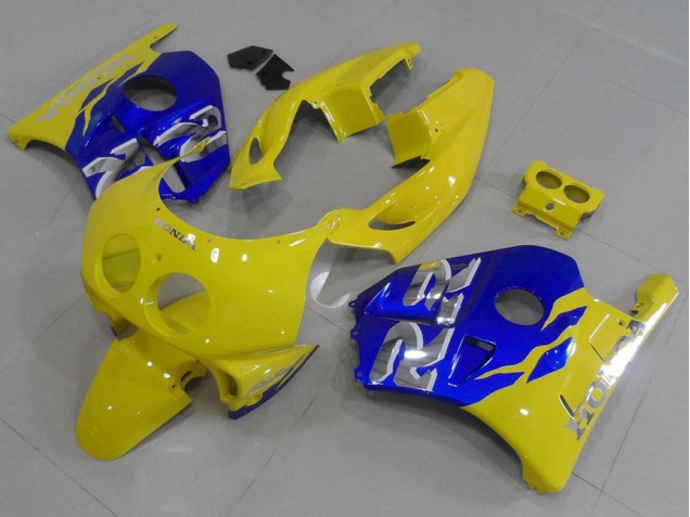 Carénage CBR 250 RR MC22 1991-1998 - Jaune Bleu Carénage CBR 250 RR MC22 1991-1998 - Jaune Bleu