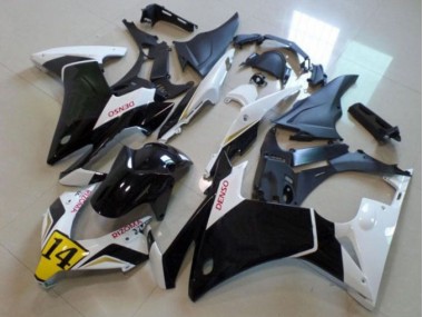Carénage CBR 500 RR 2013-2015 - Noir Blanc Denso Rizoma 14