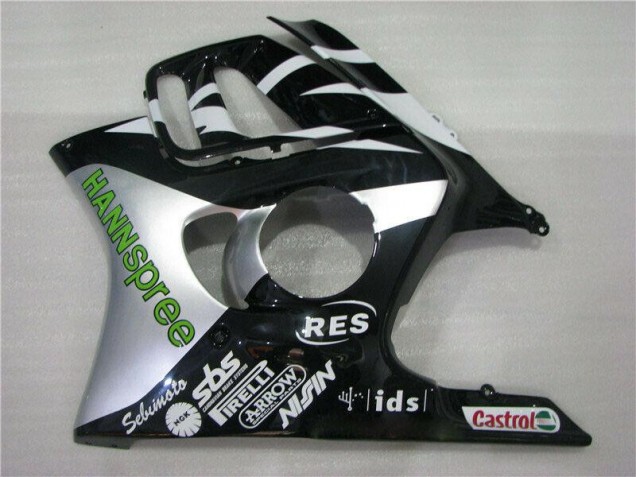 Carénage CBR 600 F3 1995-1998 - Blanc Vert Hannspree Carénage CBR 600 F3 1995-1998 - Blanc Vert Hannspree