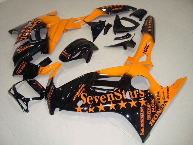 Carénage CBR 600 F3 1995-1998 - Noir Orange SevenStars