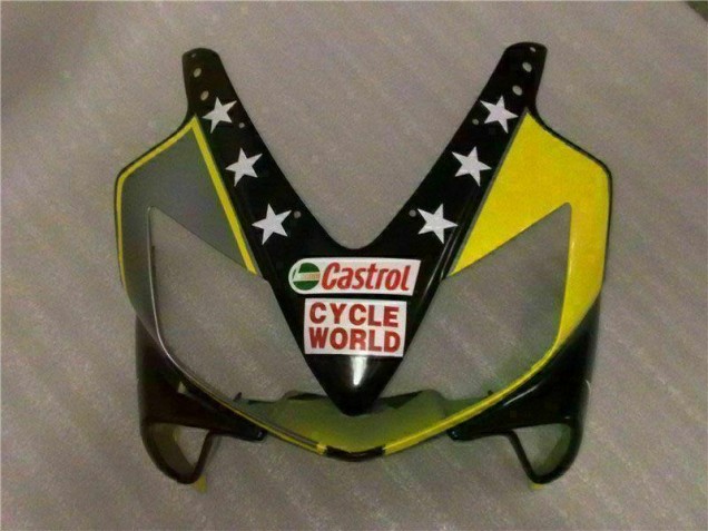 Carénage CBR 600 F4i 2001-2003 - Jaune Noir Castrol Cycle World