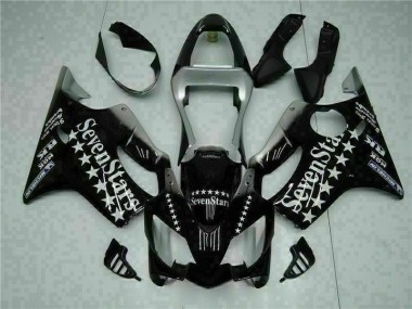 Carénage CBR 600 F4i 2001-2003 - Noir Blanc SevenStarss