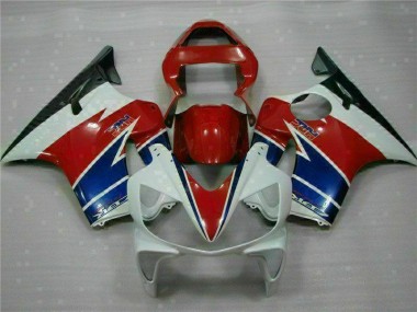 Carénage CBR 600 F4i 2001-2003 - Rouge Blanc Bleu