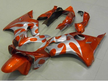 Carénage CBR 600 F4i 2004-2007 - Orange Argent