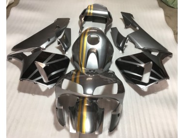 Carénage CBR 600 RR 2003-2004 - Argent Or Noir