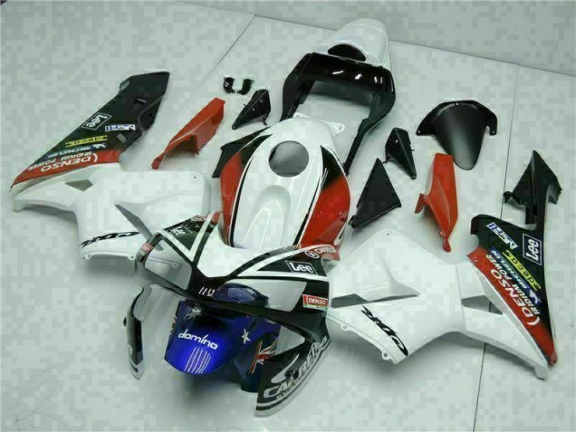 Carénage CBR 600 RR 2003-2004 - Blanc Bleu