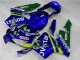 Carénage CBR 600 RR 2003-2004 - Bleu Vert Movistar Castrol