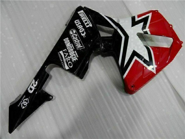 Carénage CBR 600 RR 2003-2004 - Noir Blanc 11