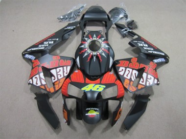 Carénage CBR 600 RR 2003-2004 - Noir Rouge Repsol 46