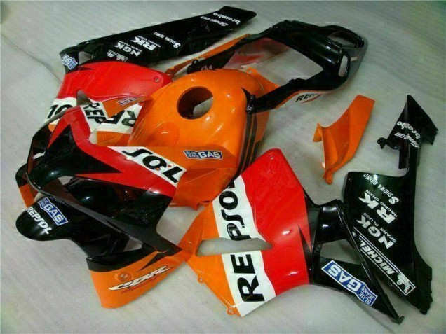 Carénage CBR 600 RR 2003-2004 - Orange Repsol