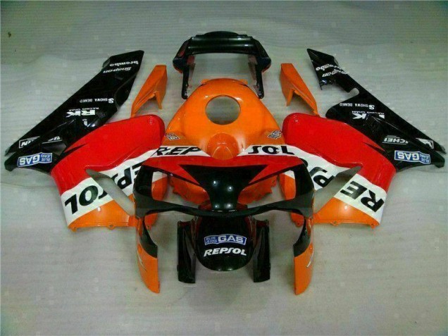 Carénage CBR 600 RR 2003-2004 - Orange Repsol