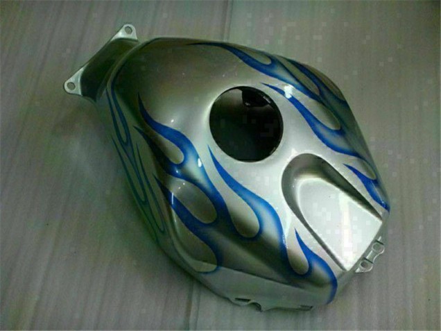 Carénage CBR 600 RR 2005-2006 - Blanc Bleu Flamme