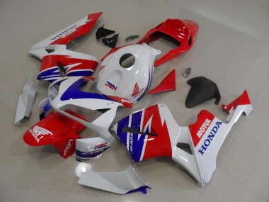 Carénage CBR 600 RR 2005-2006 - Blanc Bleu Rouge Motul HRC